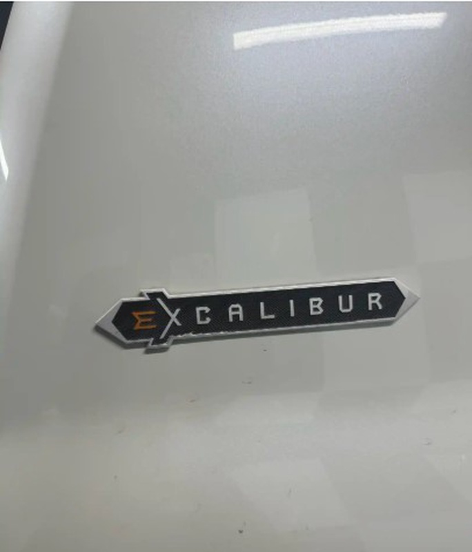 Надпись Excalibur  Доставка по всему Таджикистану